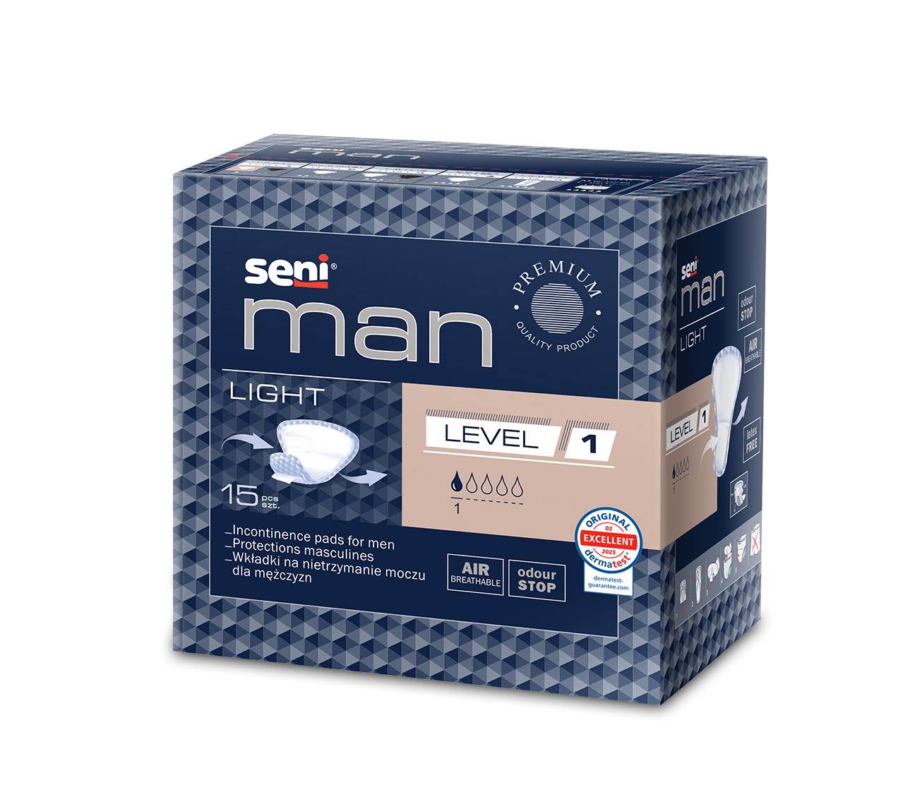 Absorbante urologice Seni Man Light Level 1 a'15 - 1