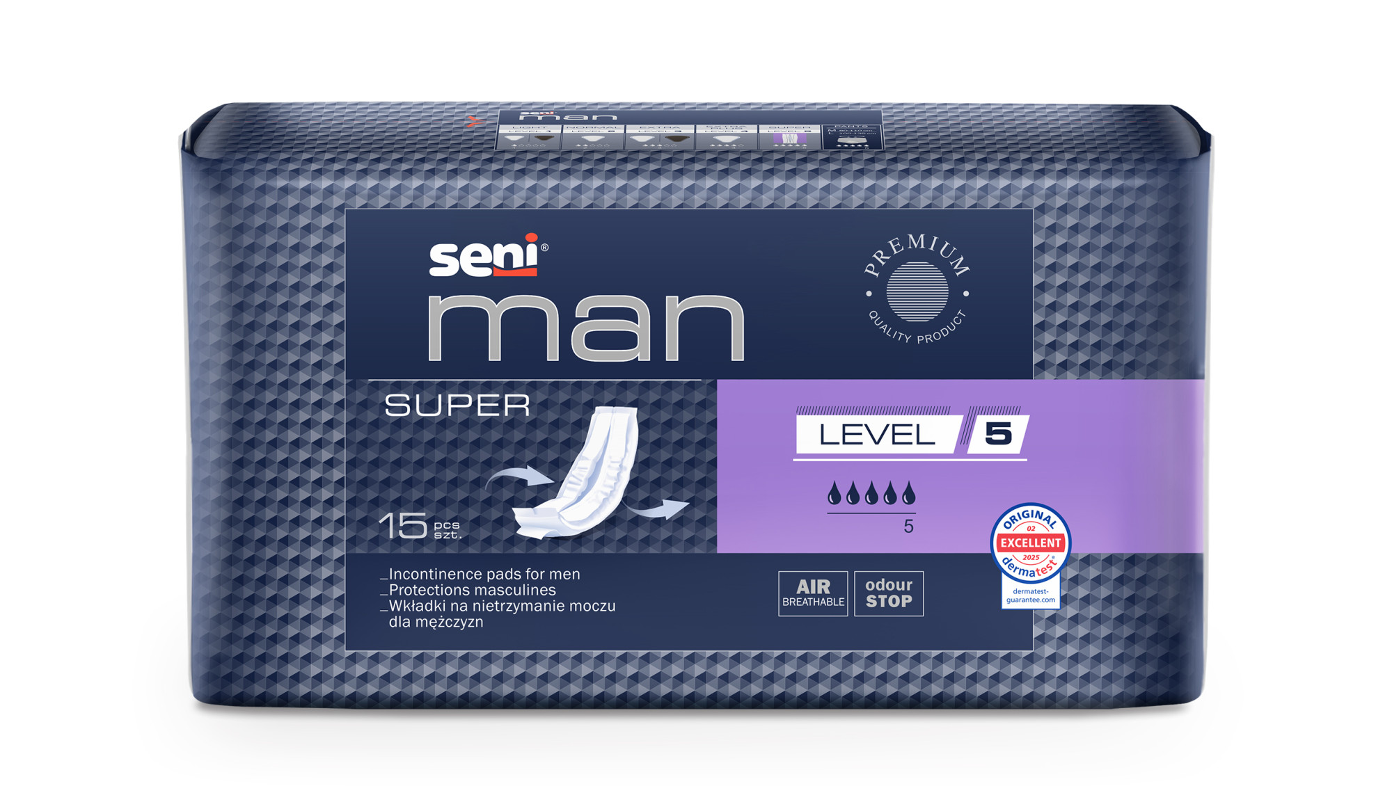 Absorbante urologice Seni Man Super Level 5 a'15 - 1