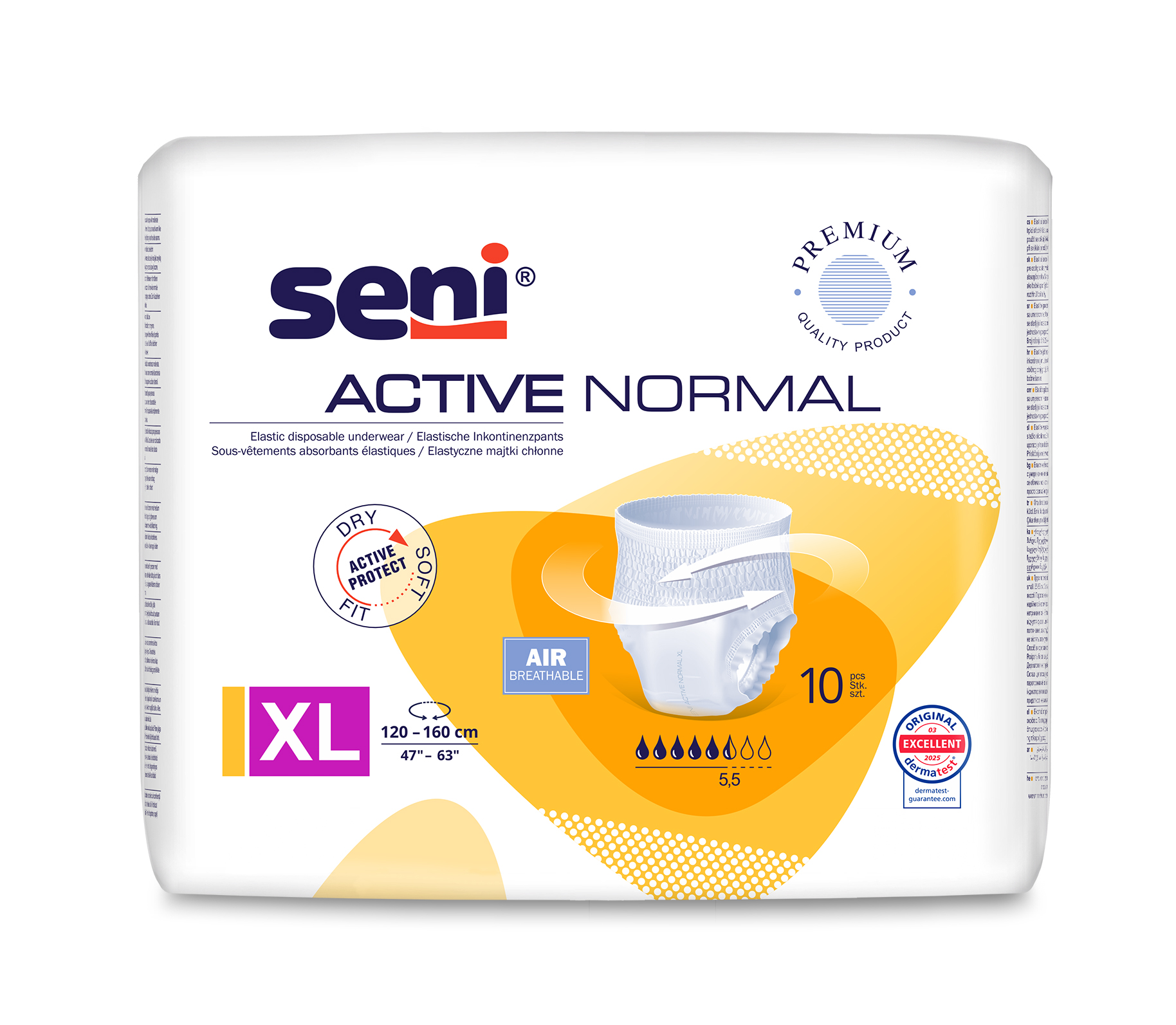 Seni Active Normal Extra Large chilot absorbant 10 buc - 1