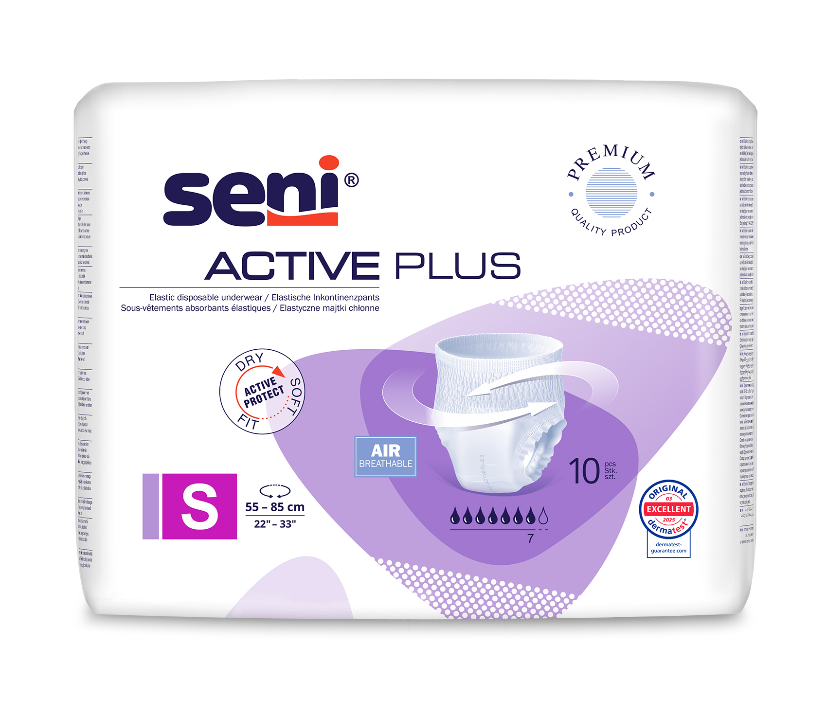 Seni Active PLUS Small chilot absorbant 10 buc - 1
