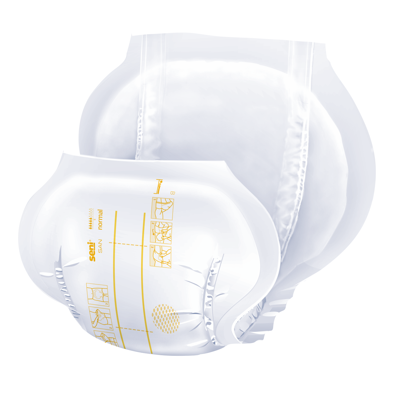Seni San Normal absorbante anatomice 10 buc - 2