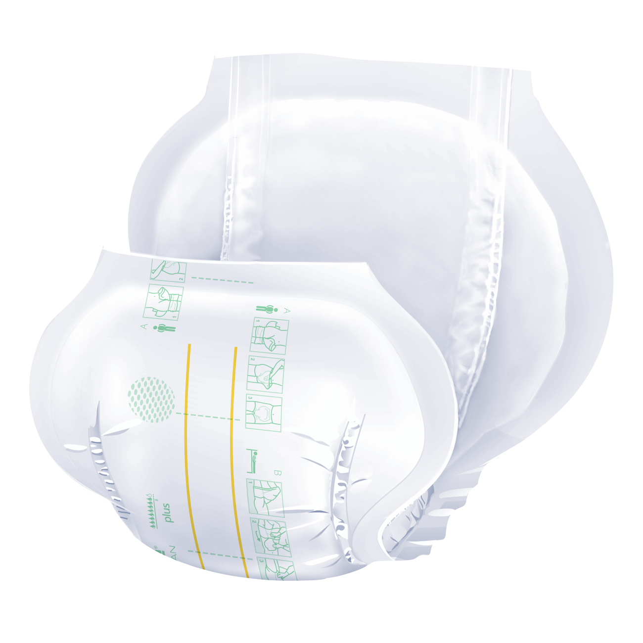Seni San Plus absorbante anatomice 10 buc - 2