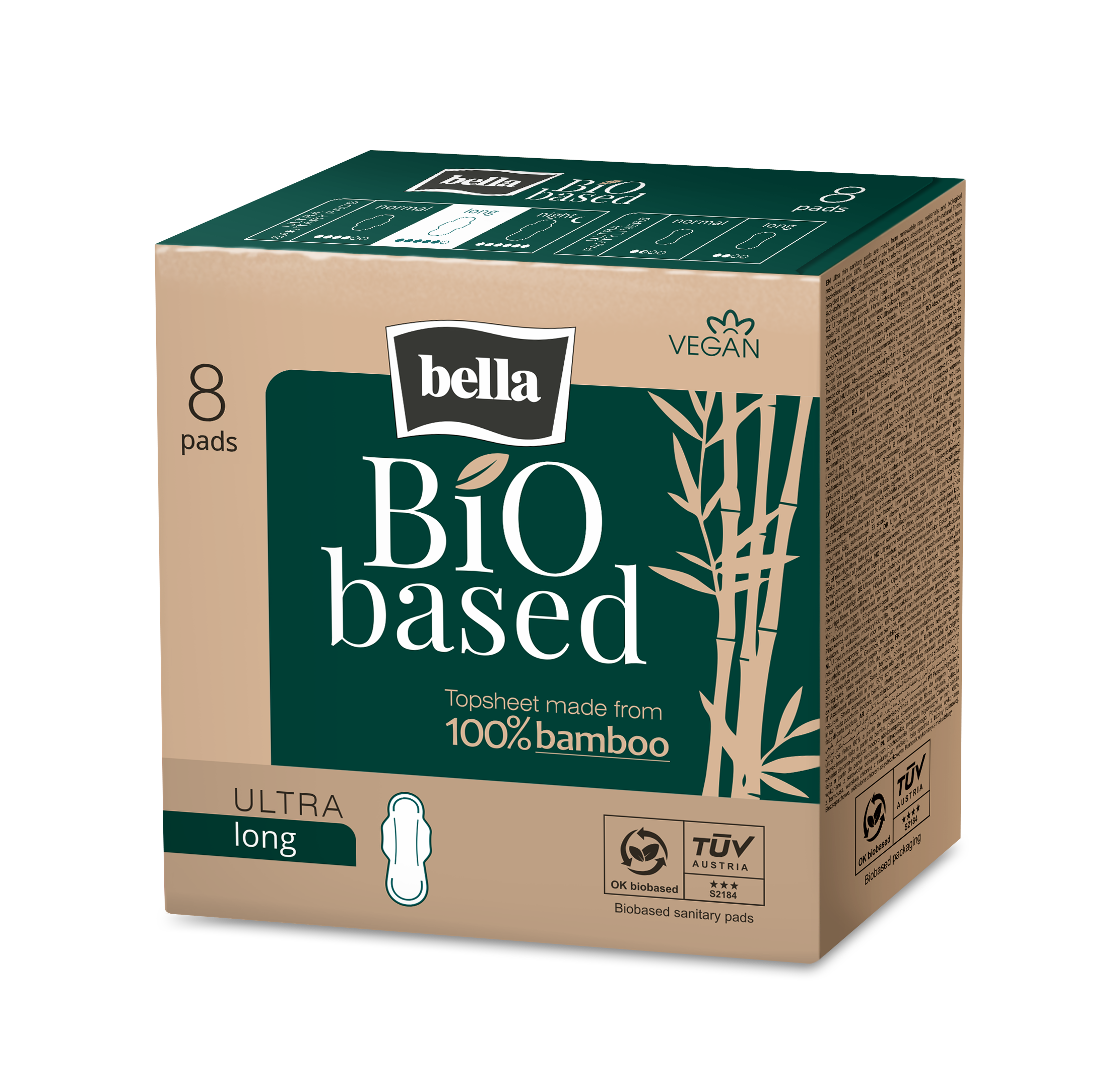 Bella Bio based Long absorbante igienice 8 buc