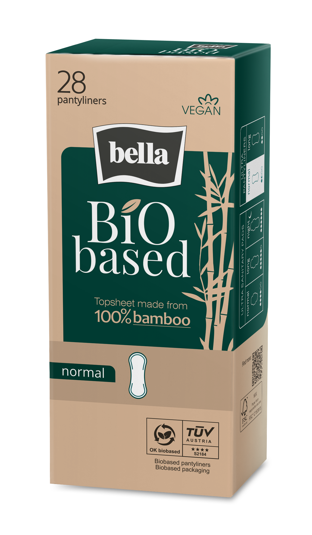 Bella BiO Based Normal absorbante zilnice 28 buc