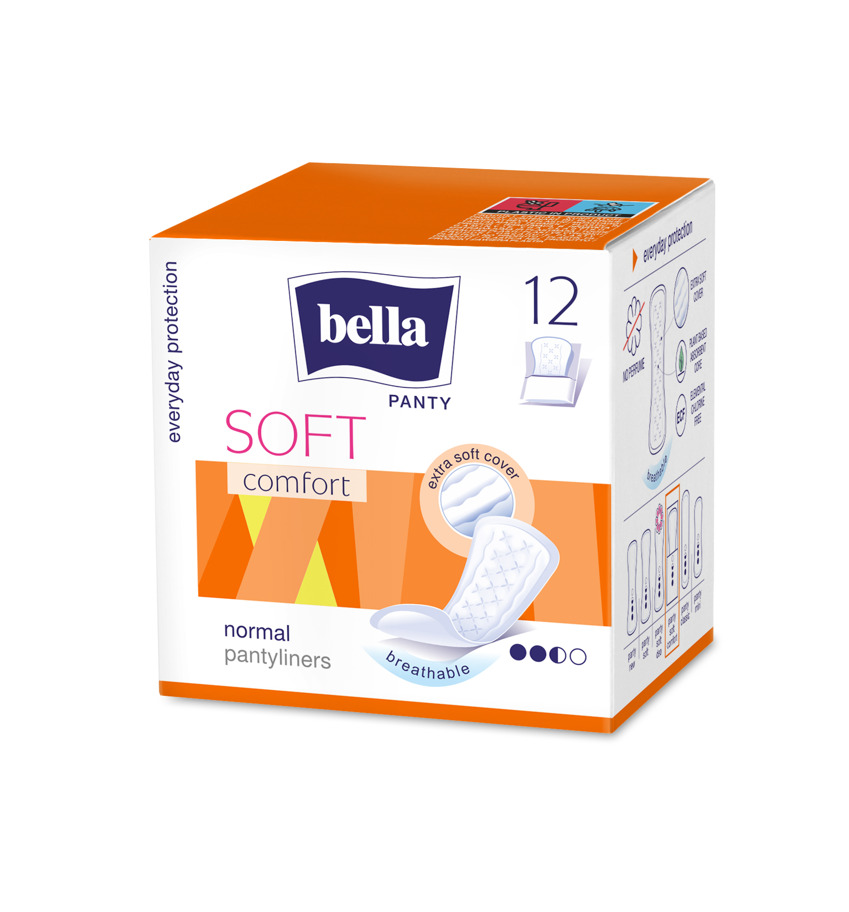 Bella Panty Soft Comfort absorbante zilnice 12 buc - 1