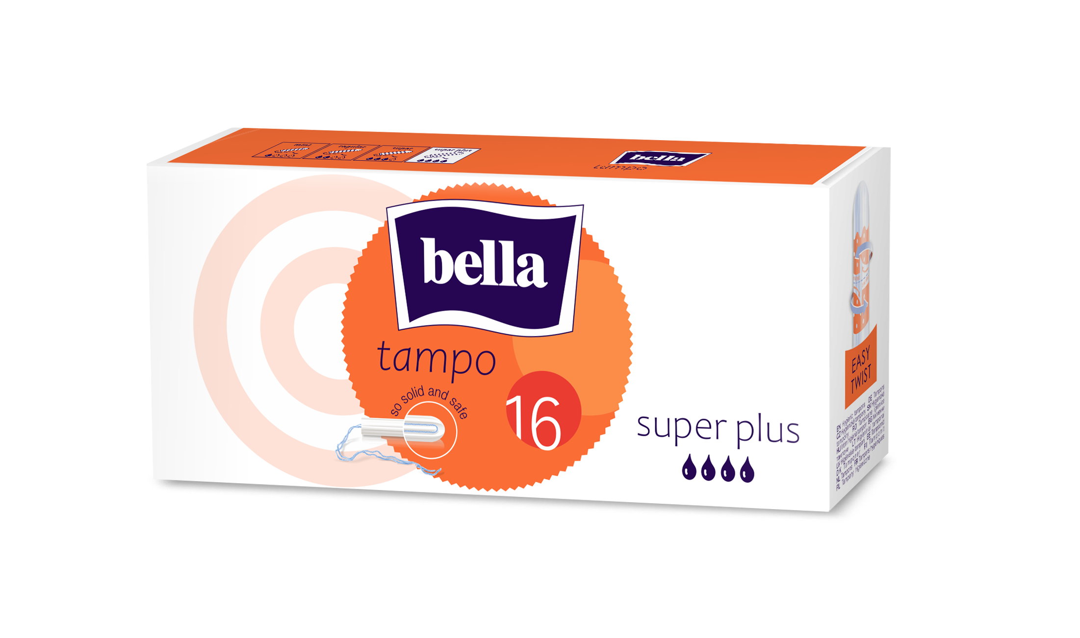 Bella Tampo Super Plus tampoane igienice 16 buc
