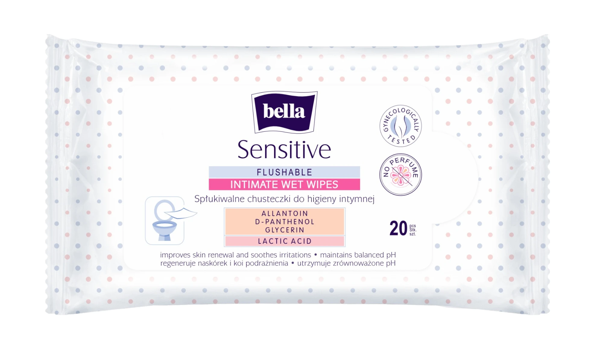 Bella Sensitive Servetele intime 20 buc