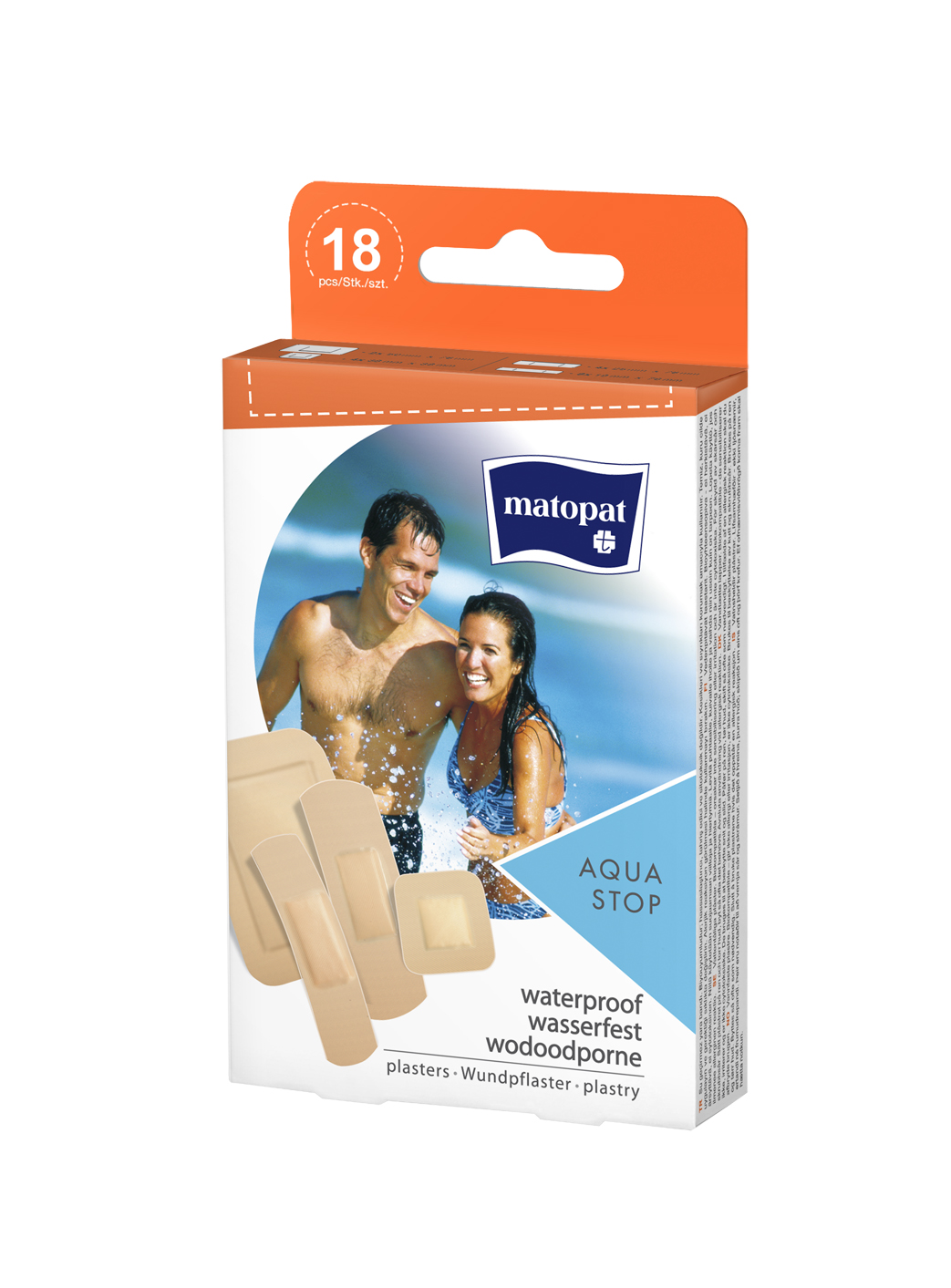 Matopat Aqua Stop set de plasturi 18 buc