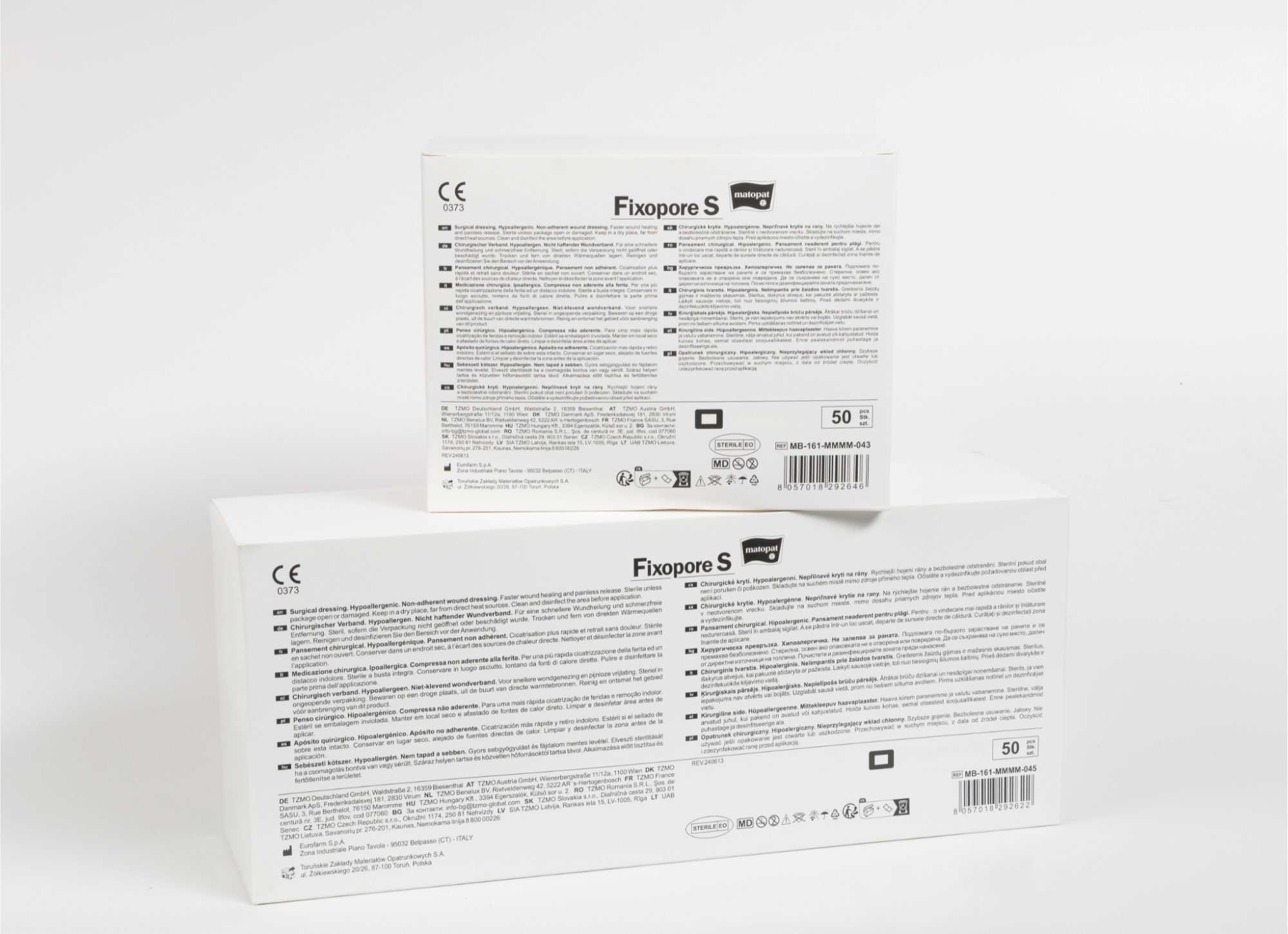Fixopore S pansament steril adeziv pentru ochi 6.5cm x 9.5cm a'50 - 3