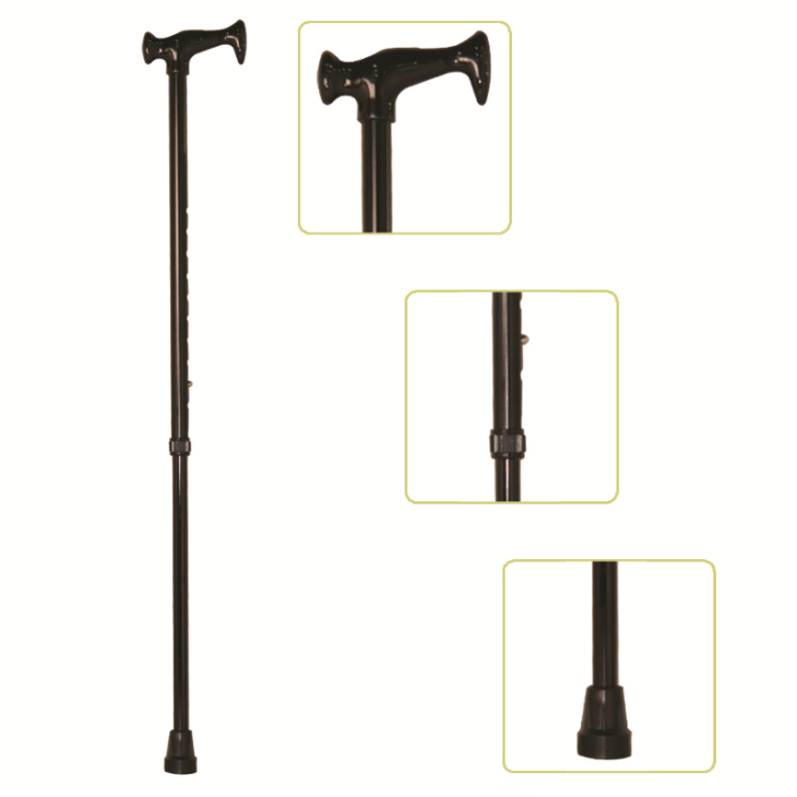 Baston reglabil, negru