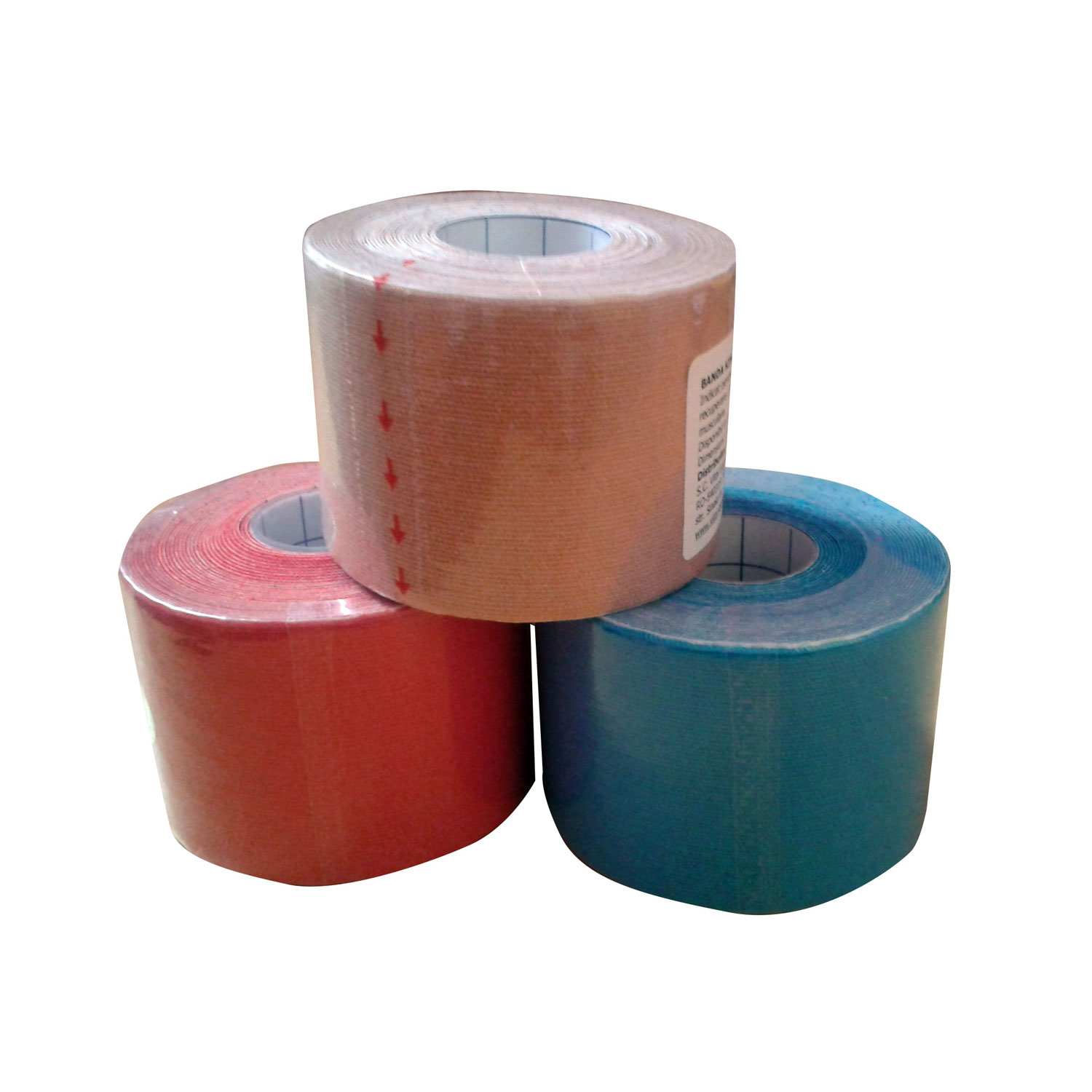 Banda kinesiologica Kineto Tape, GSPMED, 5cm x 5m