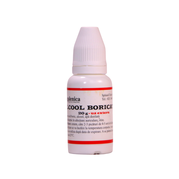 Alcool boricat 4 %, 20g