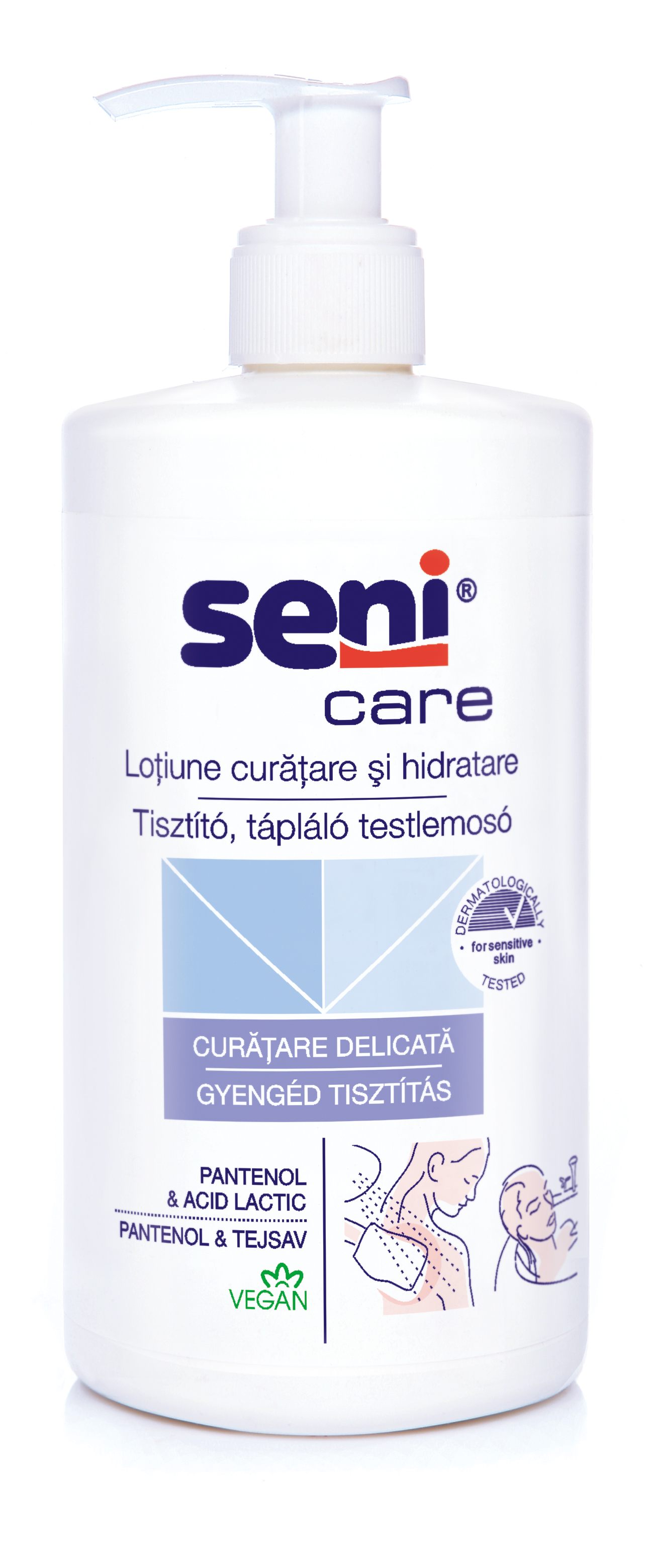 Seni Care Loţiune pentru curătare şi hidratare corp 500 ml - 1