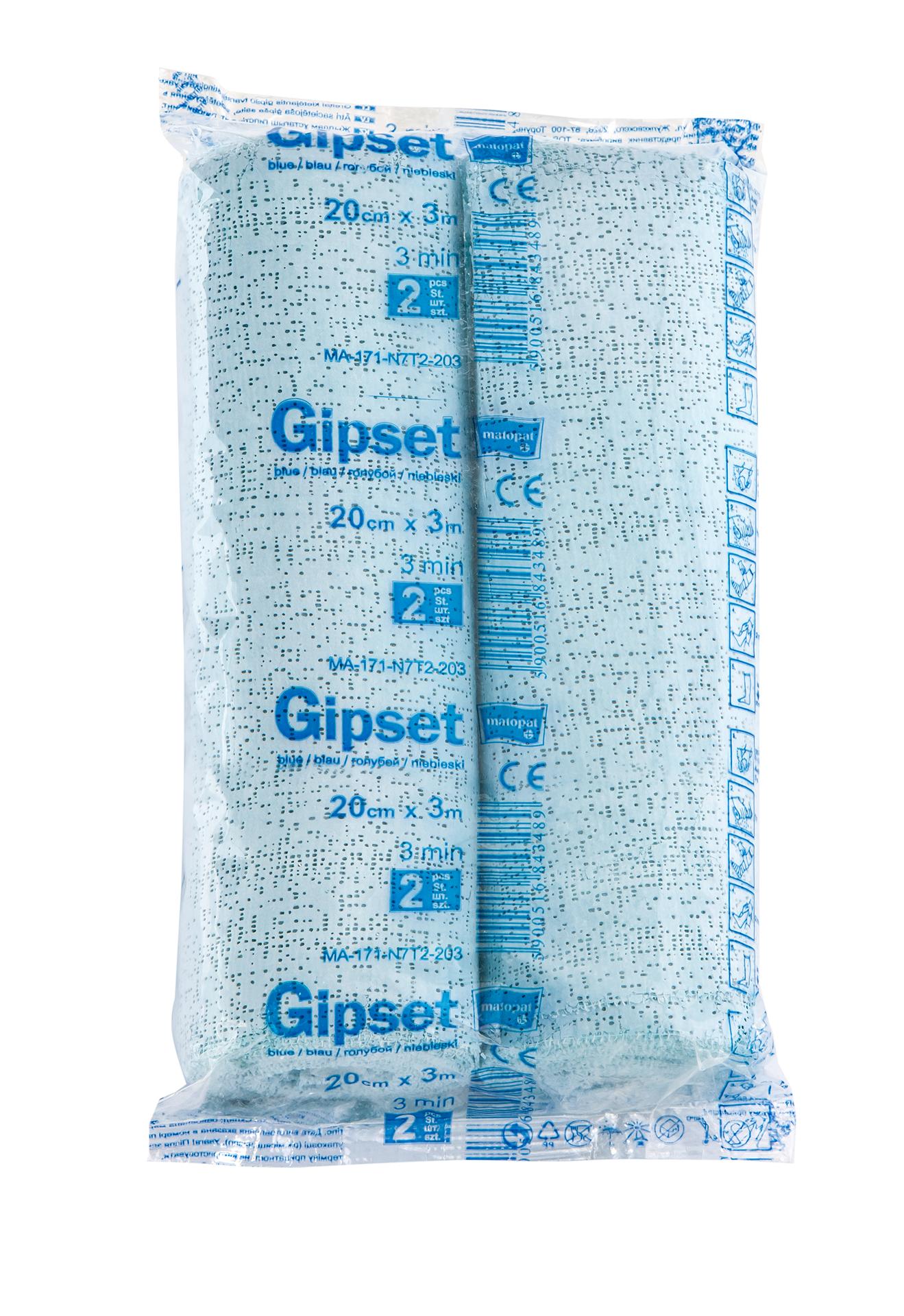 Gipset bandaj gipsat 10cm x 3m 2 buc