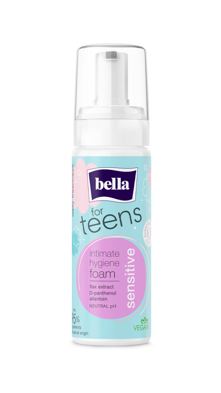 Bella For Teens Sensitive Spuma igiena intima 150 ml