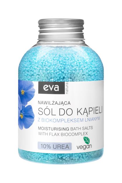 Eva Natura Sare de baie cu extract de in 600 gr