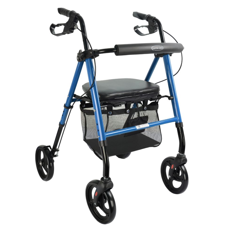 Rolator cu frane, reglabil pe inaltime 2227