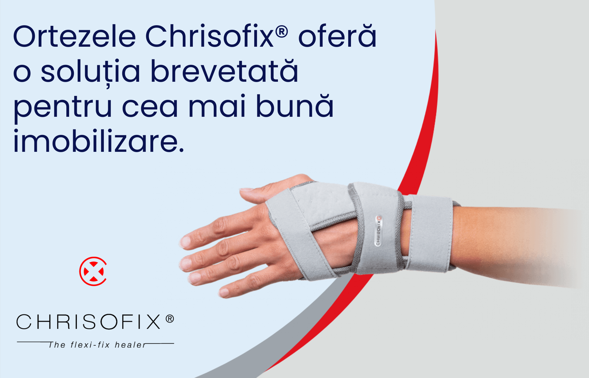 Orteze Chrisofix® cu tehnologie brevetatӑ