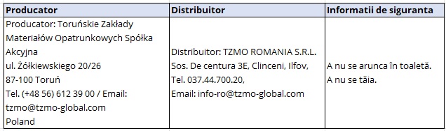 tabel informatii producator